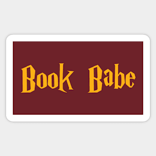 Book Babe Sticker